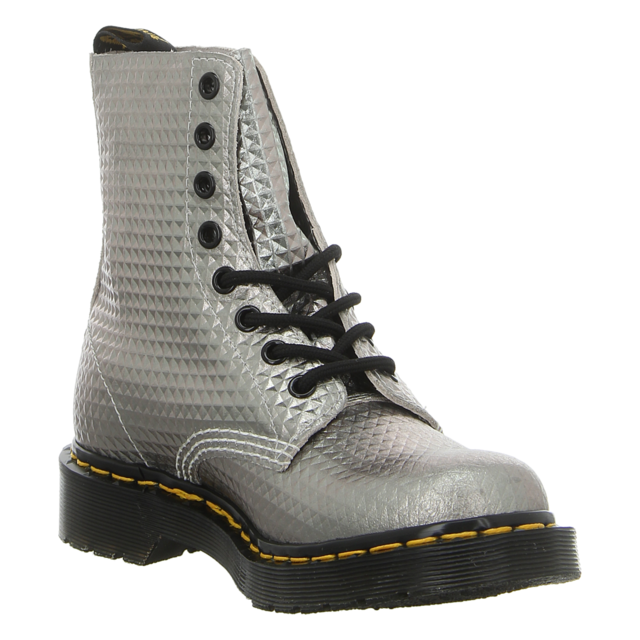 doc martens silver boots