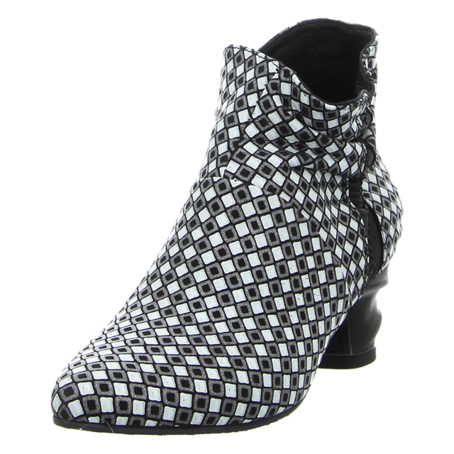 Simen - 8327A SCHWARZ/WEISS - 8327A SCHWARZ/WEISS - schwarz weiss - Stiefeletten