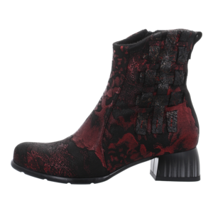 Stiefeletten - Simen - weinrot schwarz