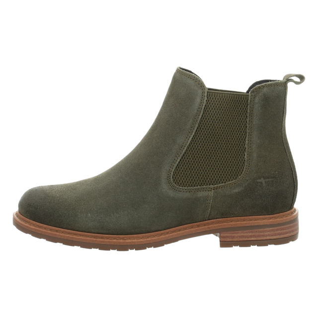 Tamaris - 1-25056-41-744 - 1-25056-41-744 - olive suede - Stiefeletten