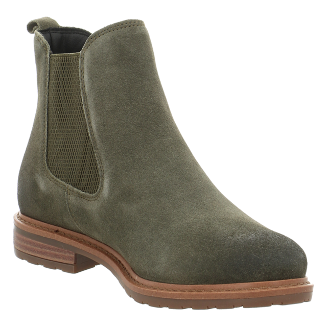 Tamaris - 1-25056-41-744 - 1-25056-41-744 - olive suede - Stiefeletten