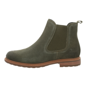 Stiefeletten - Tamaris - olive suede