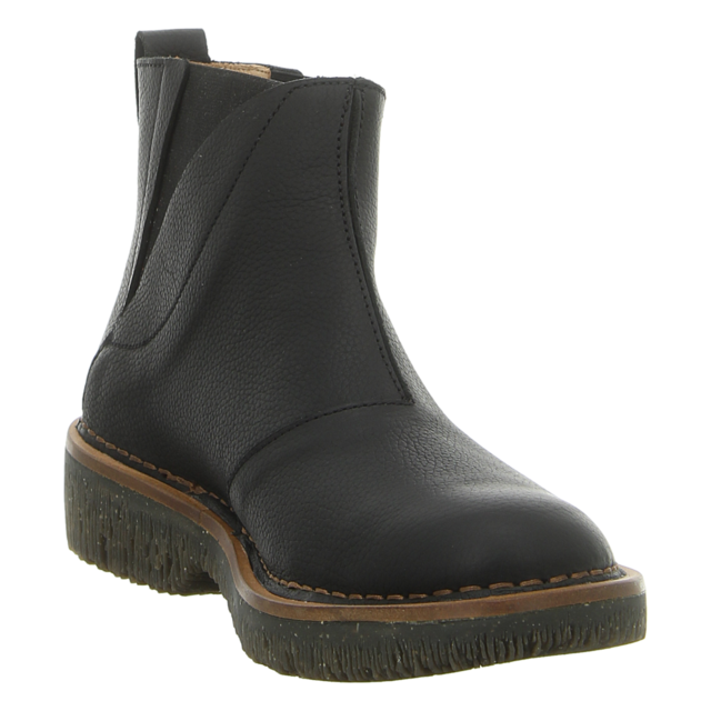 El Naturalista Damen Ankle Boots Volcano - Nachhaltige Stiefeletten Aus Glattleder