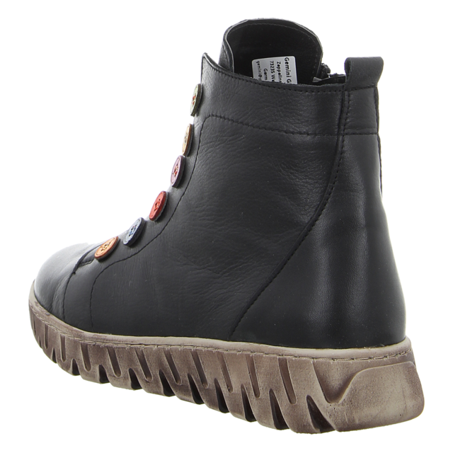 Gemini - 337135-02/009 - Anilina - schwarz - Stiefeletten