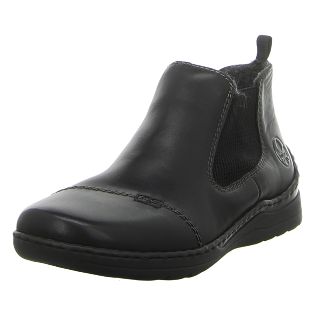 Rieker - 48990-00 - 48990-00 - schwarz - Stiefeletten