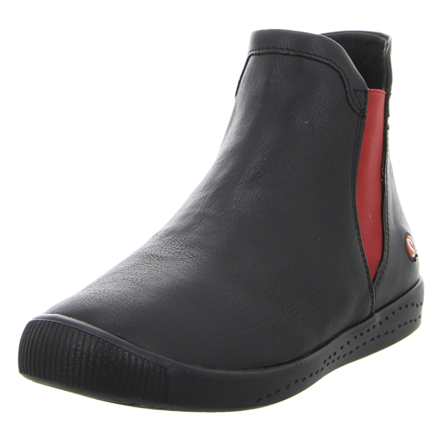 Softinos - P900650026 - ITZI650SOF - black/red - Stiefeletten