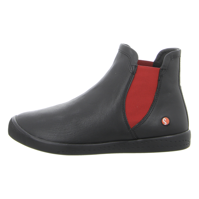 Softinos - P900650026 - ITZI650SOF - black/red - Stiefeletten