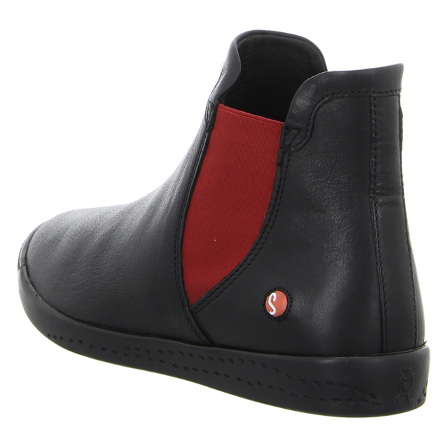 Softinos - P900650026 - ITZI650SOF - black/red - Stiefeletten