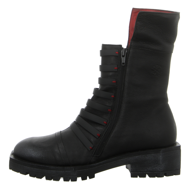 Papucei - TUCAN AW21 BLACK RED - Tucan - black red - Stiefeletten
