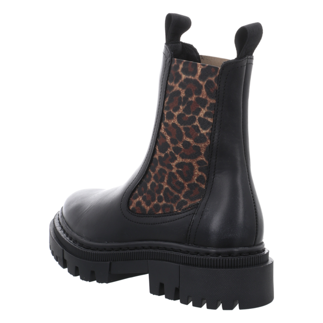 Tamaris - 1-25491-41-090 - 1-25491-41-090 - black/leopard - Stiefeletten