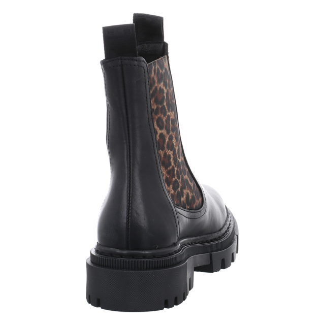 Tamaris - 1-25491-41-090 - 1-25491-41-090 - black/leopard - Stiefeletten