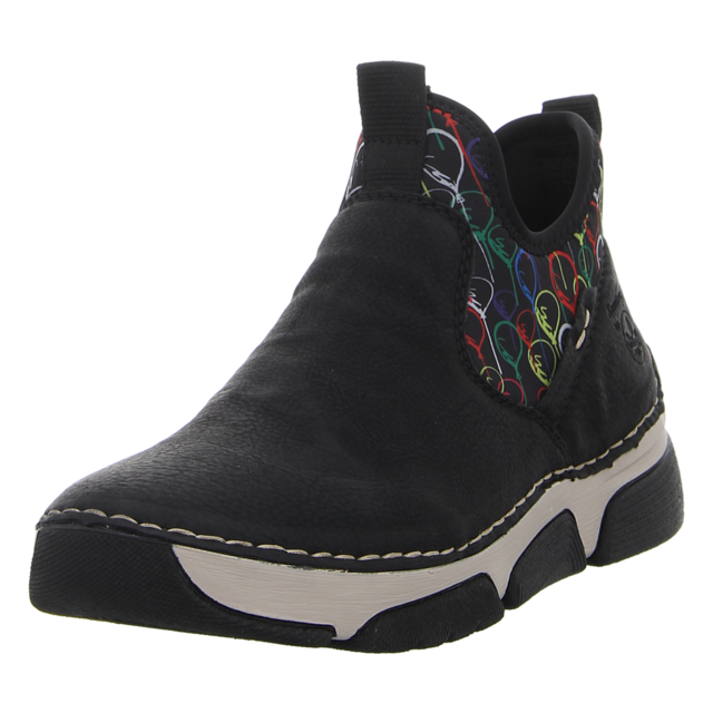 Rieker - 45957-00 - 45957-00 - schwarz - Slipper