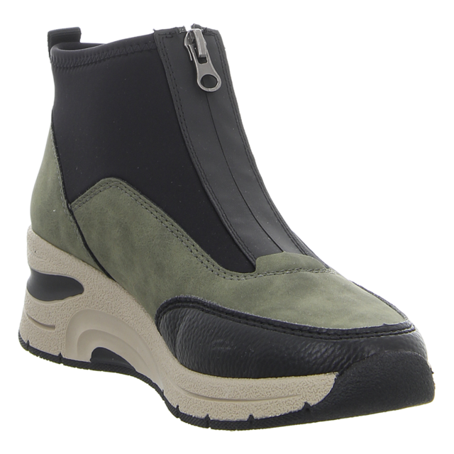 Rieker - N9362-54 - N9362-54 - grn kombi - Stiefeletten
