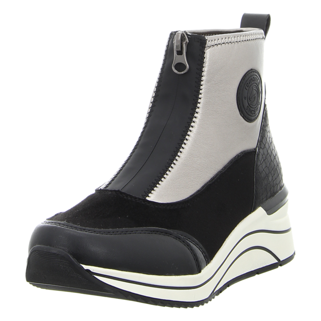 Remonte - D0T78-03 - D0T78-03 - schwarz kombi - Stiefeletten