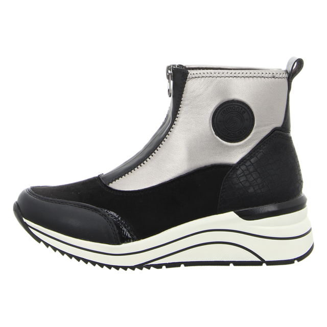 Remonte - D0T78-03 - D0T78-03 - schwarz kombi - Stiefeletten