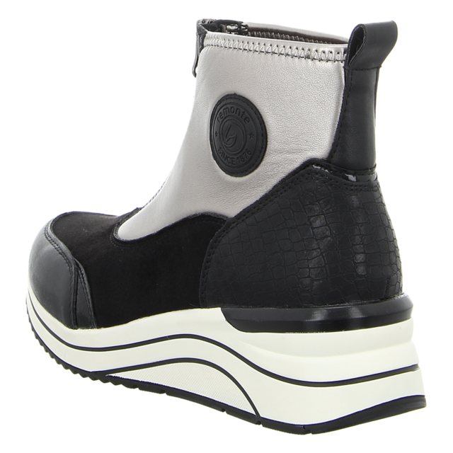 Remonte - D0T78-03 - D0T78-03 - schwarz kombi - Stiefeletten