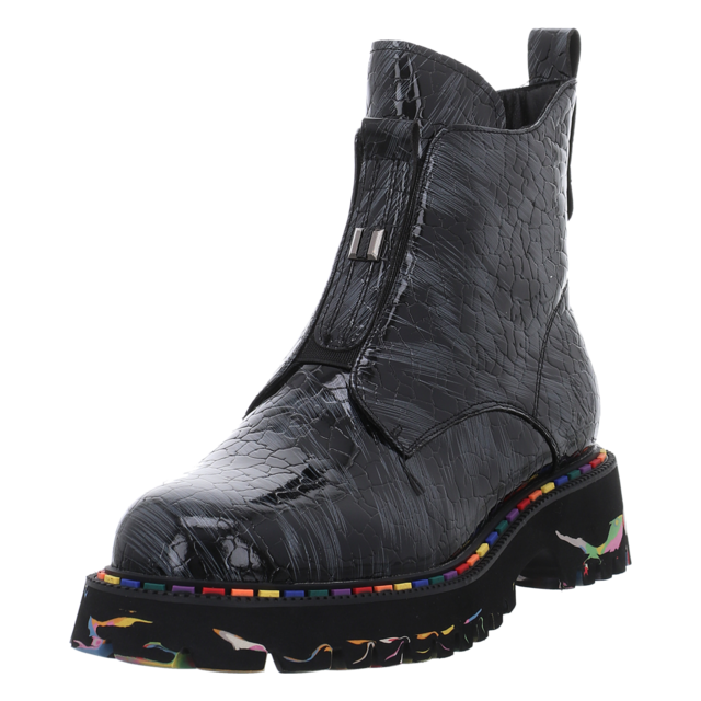 2GO Shoe - 8983-507-921 - 8983-507-921 - schwarz/silber - Stiefeletten