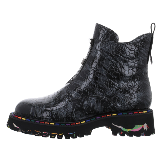 2GO Shoe - 8983-507-921 - 8983-507-921 - schwarz/silber - Stiefeletten
