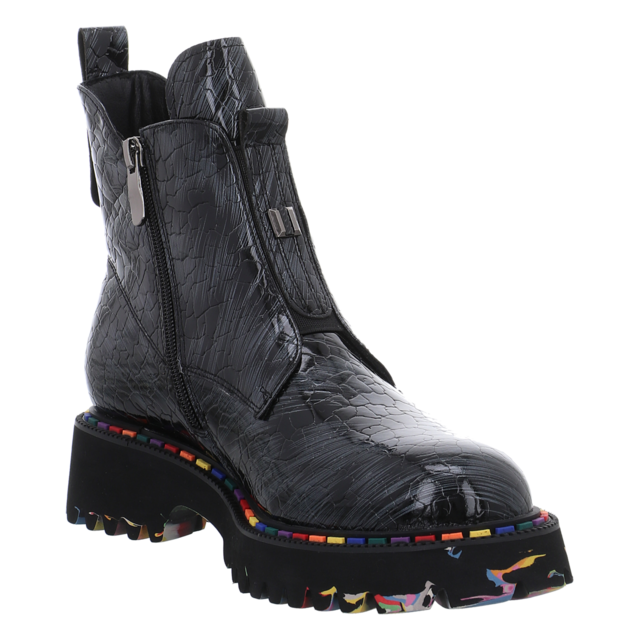2GO Shoe - 8983-507-921 - 8983-507-921 - schwarz/silber - Stiefeletten