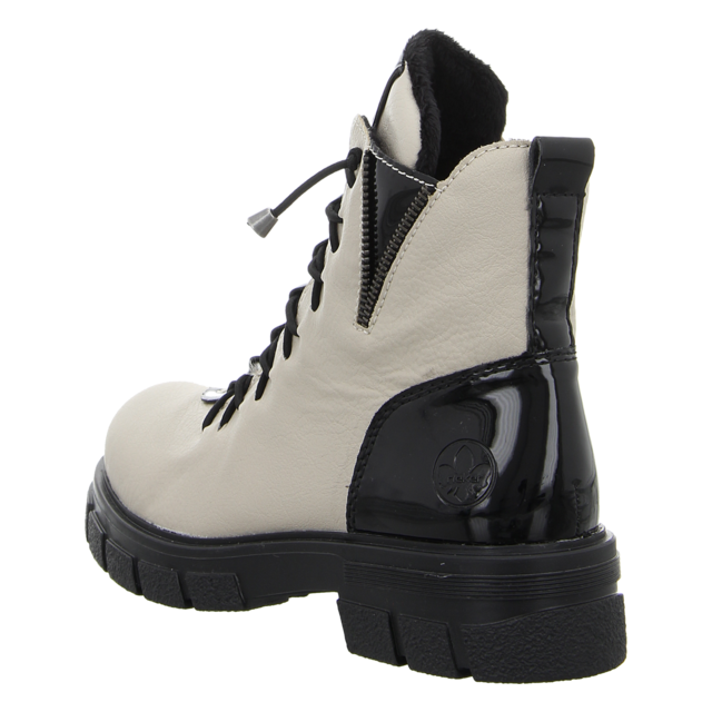 Rieker - Z9152-60 - Z9152-60 - crema/schwarz - Stiefeletten