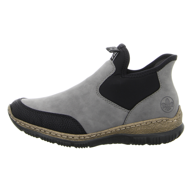 Rieker - N3280-42 - N3280-42 - grau kombi - Stiefeletten