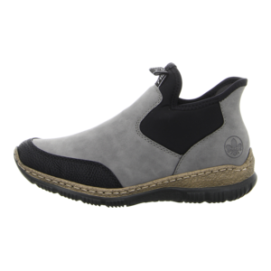 Stiefeletten - Rieker - grau kombi