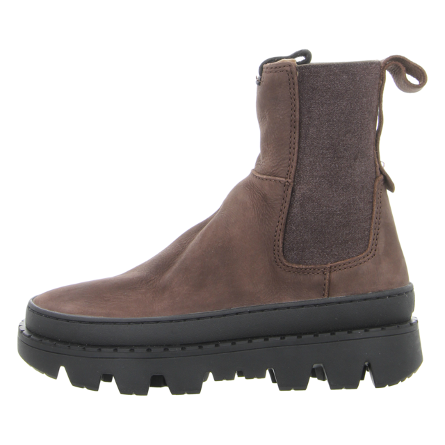 Satorisan - UNALOME ELASTICS PREMIUM DARK BROWN - Unalome Elastics - dark brown - Stiefeletten