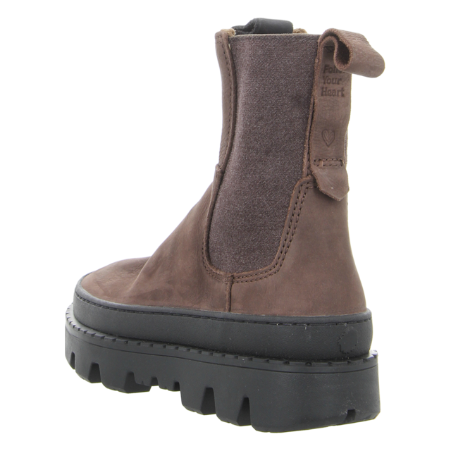 Satorisan - UNALOME ELASTICS PREMIUM DARK BROWN - Unalome Elastics - dark brown - Stiefeletten