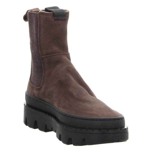 Satorisan - UNALOME ELASTICS PREMIUM DARK BROWN - Unalome Elastics - dark brown - Stiefeletten