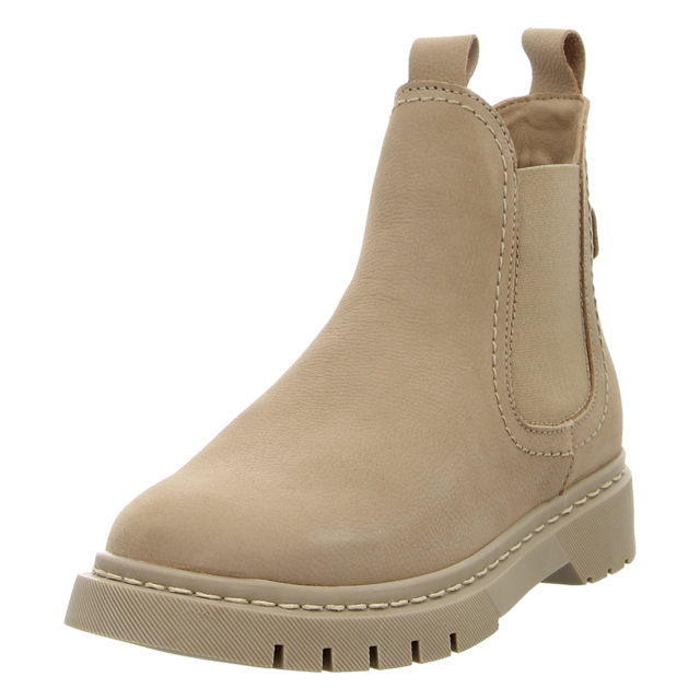 Tamaris - 1-25829-43-411 - 1-25829-43-411 - beige nubuc - Stiefeletten