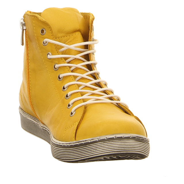 andrea conti sneaker gelb