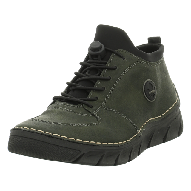 Rieker - 55071-54 - 55071-54 - gr�n - Schn�rschuhe