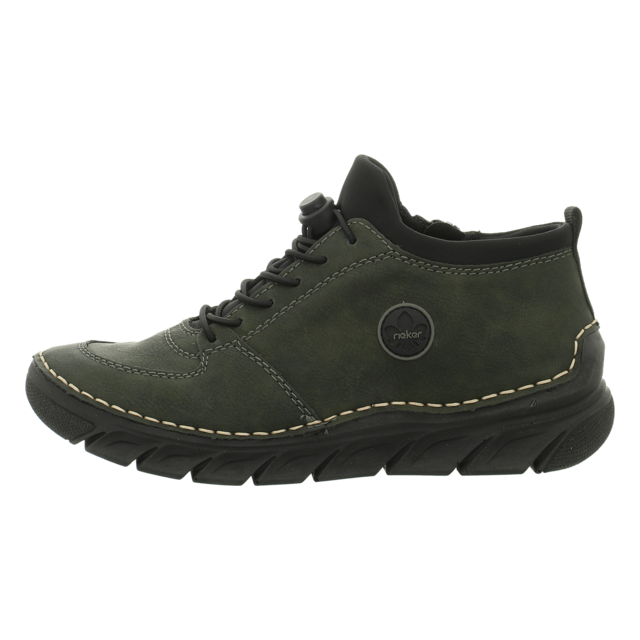 Rieker - 55071-54 - 55071-54 - gr�n - Schn�rschuhe
