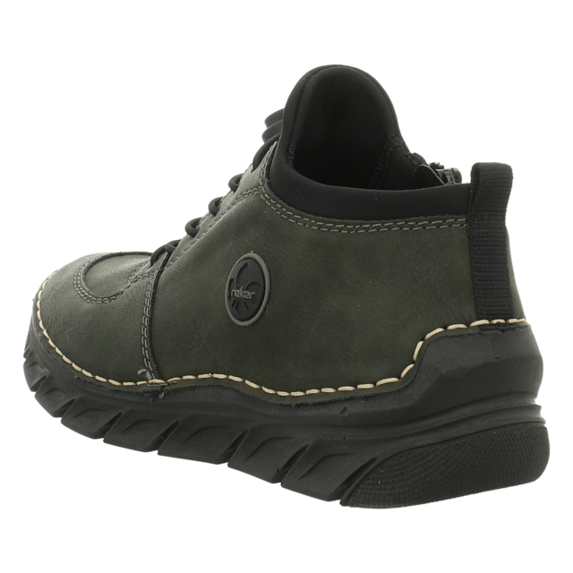 Rieker - 55071-54 - 55071-54 - gr�n - Schn�rschuhe