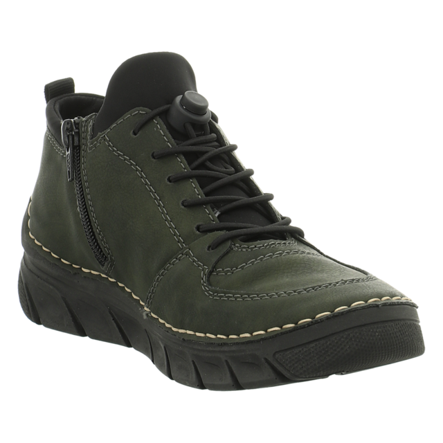 Rieker - 55071-54 - 55071-54 - gr�n - Schn�rschuhe