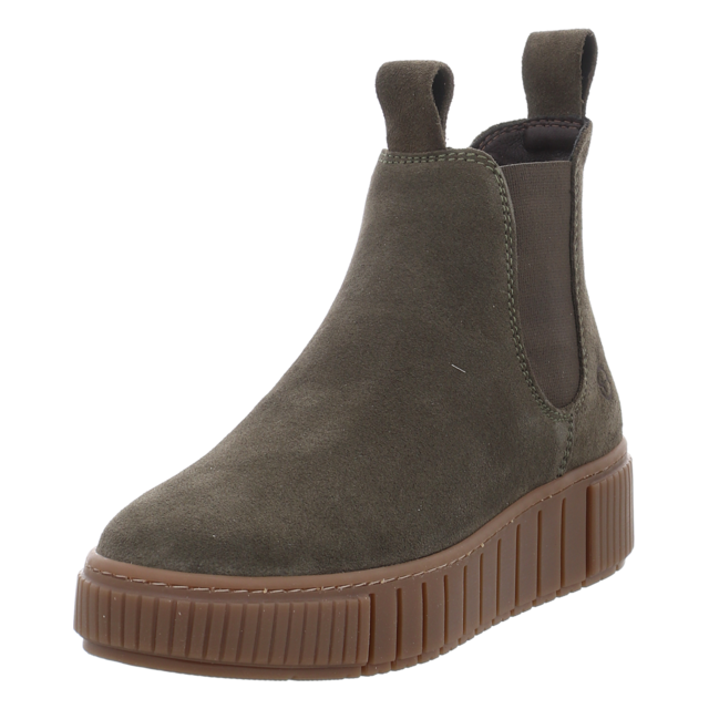 Tamaris - 1-25403-43-744 - 1-25403-43-744 - olive suede - Stiefeletten
