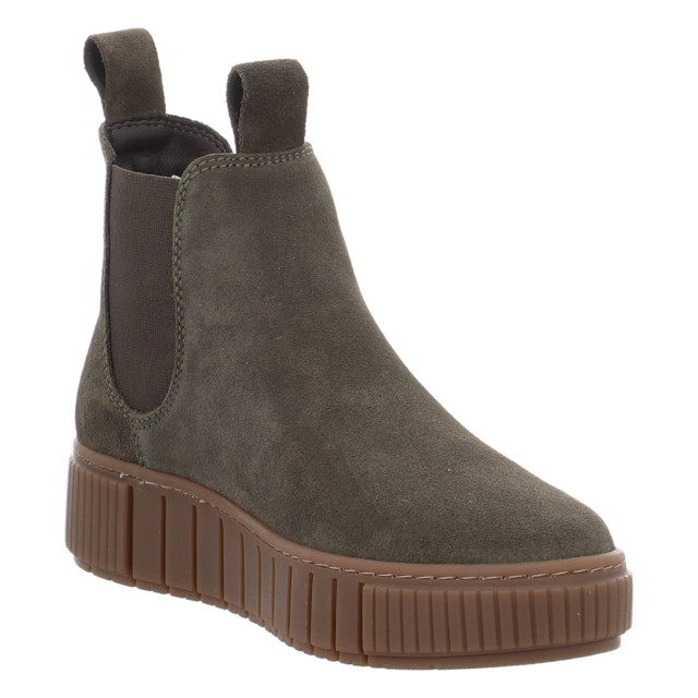 Tamaris - 1-25403-43-744 - 1-25403-43-744 - olive suede - Stiefeletten