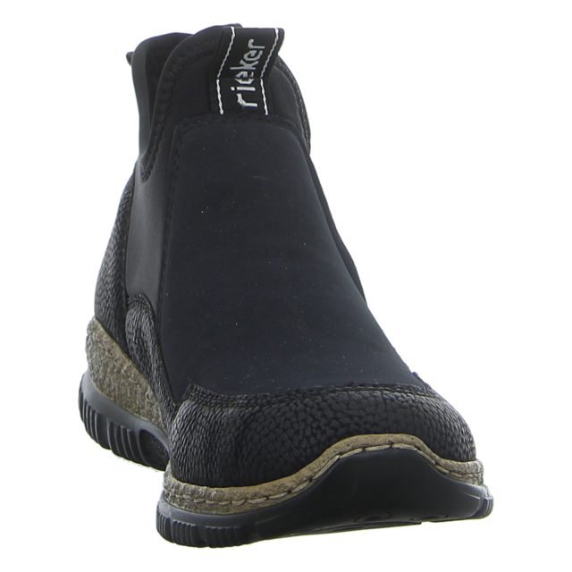 Rieker - N3275-00 - N3275-00 - schwarz - Slipper