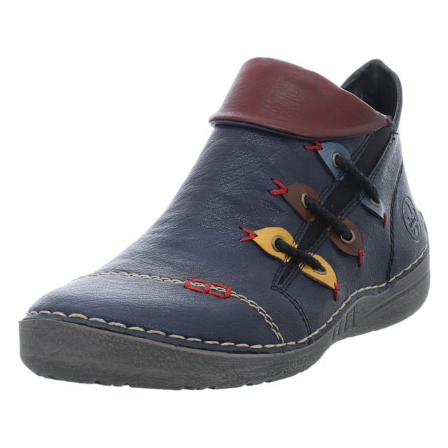 Rieker - 72581-14 - 72581-14 - blau - Stiefeletten