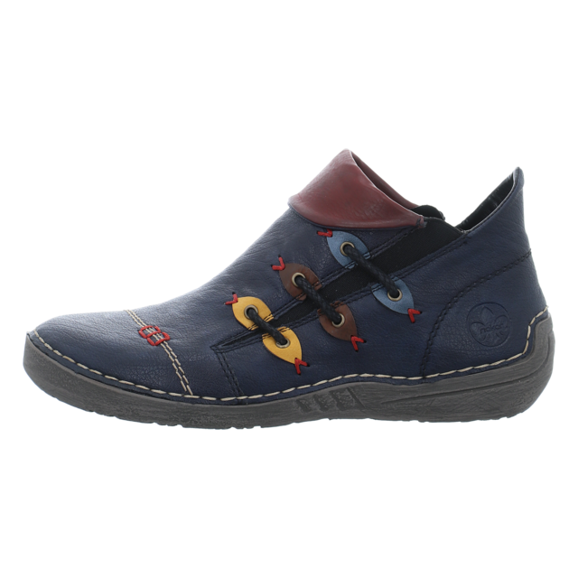 Rieker - 72581-14 - 72581-14 - blau - Stiefeletten