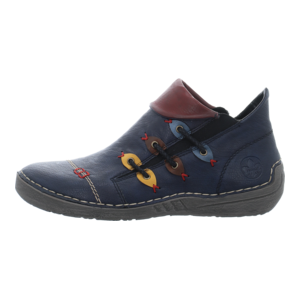 Stiefeletten - Rieker - blau