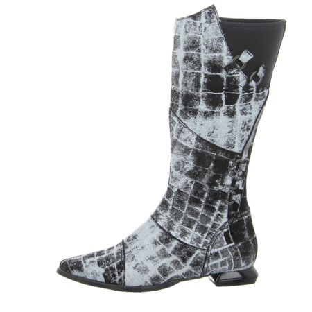Stiefel - Simen - schwarz-weiss
