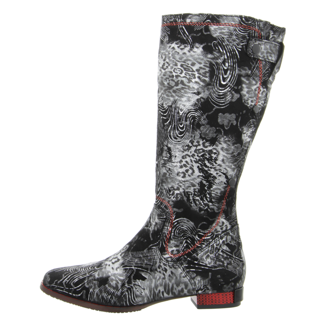 Simen - 7954A SCHWARZ SILBERN - 7954A SCHWARZ SILBERN - schwarz silbern - Stiefel