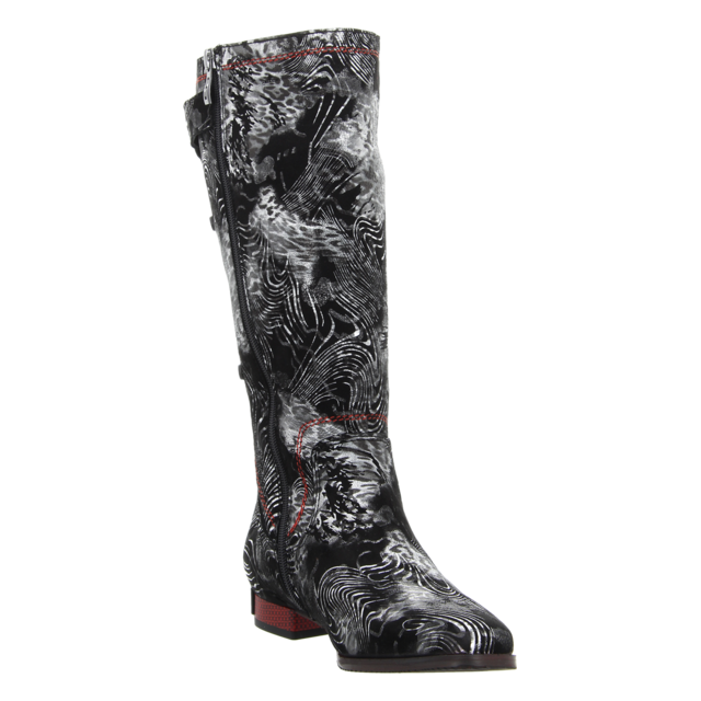 Simen - 7954A SCHWARZ SILBERN - 7954A SCHWARZ SILBERN - schwarz silbern - Stiefel