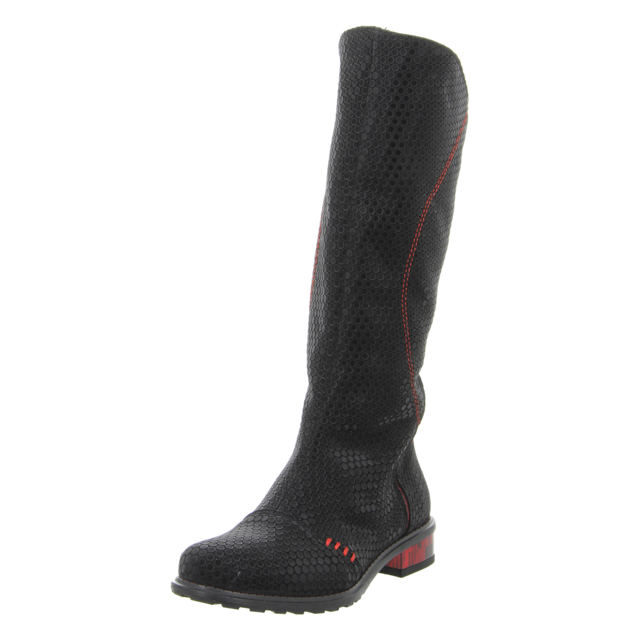 Simen - 7841A SCHWARZ ROT - 7841A SCHWARZ ROT - schwarz rot - Stiefel