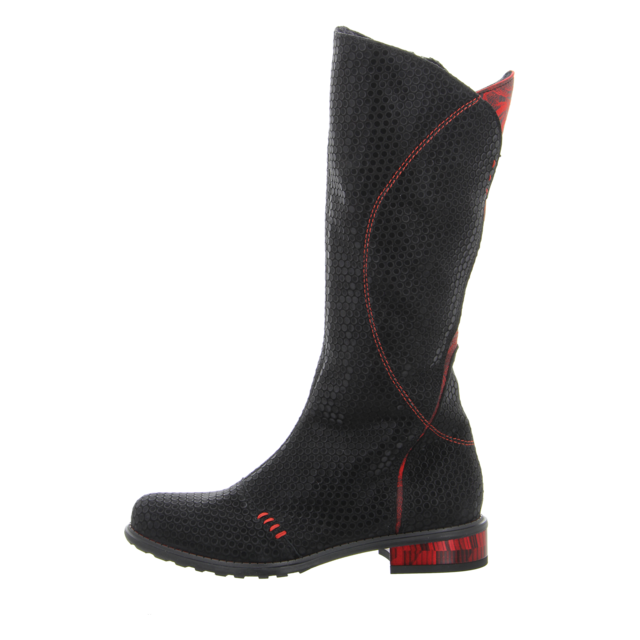 Simen - 7841A SCHWARZ ROT - 7841A SCHWARZ ROT - schwarz rot - Stiefel