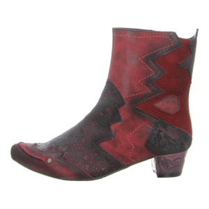 Stiefeletten - Maciejka - rot-kombi