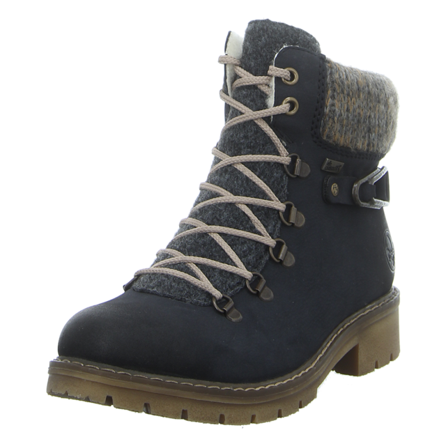 Rieker - Y9131-14 - Y9131-14 - blau - Stiefeletten