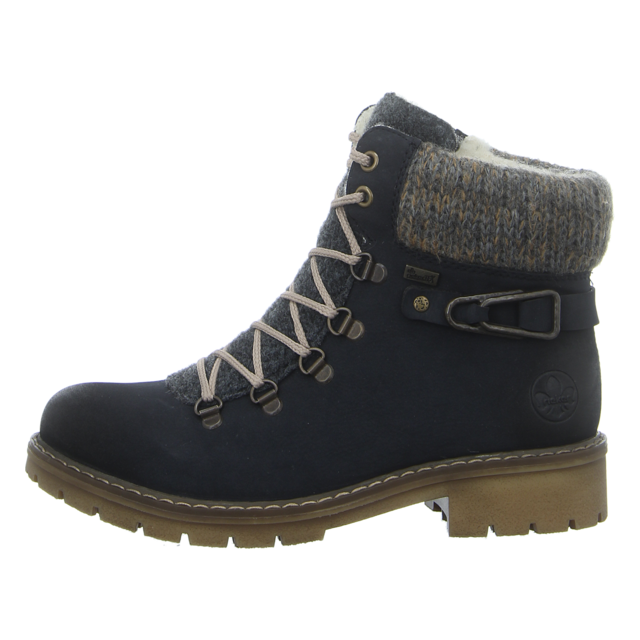 Rieker - Y9131-14 - Y9131-14 - blau - Stiefeletten