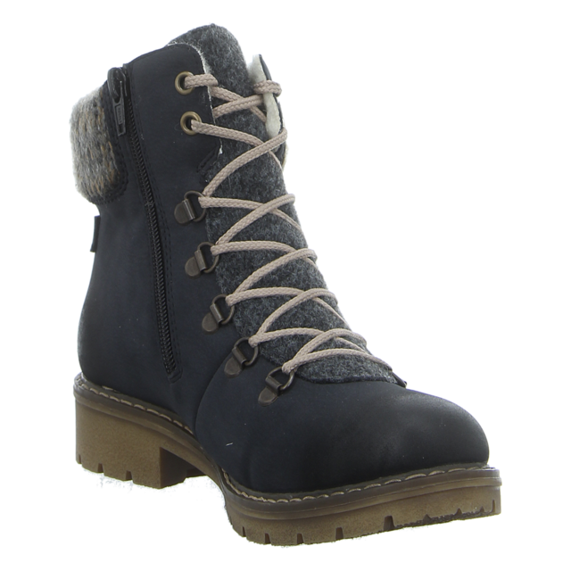 Rieker - Y9131-14 - Y9131-14 - blau - Stiefeletten